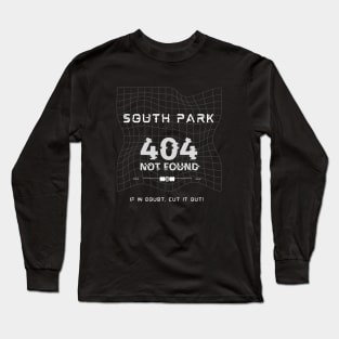 Lost in South Park - retro Long Sleeve T-Shirt